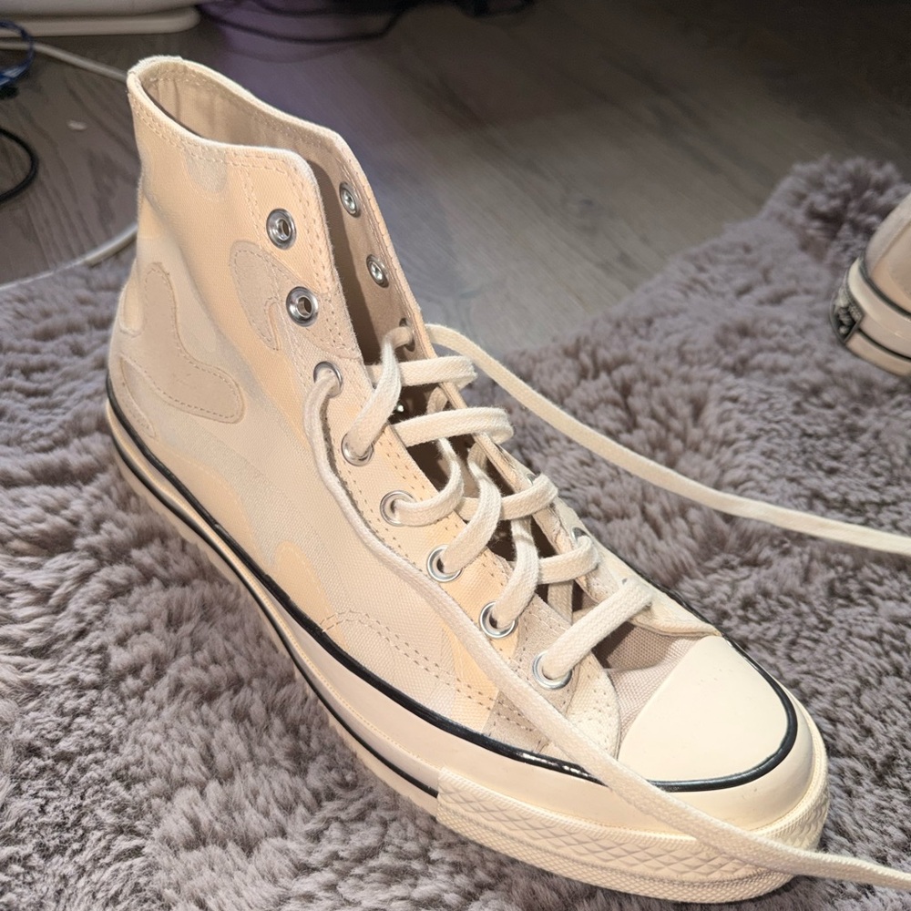 Converse chuck 70 high egret camo size 9.5 - Picture 2 of 3
